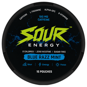 SOUR ENERGY Blue Razz Mint tin
