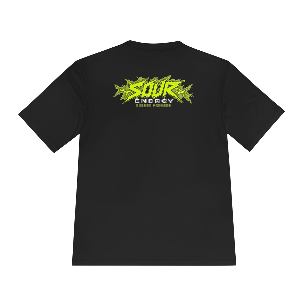 SOUR ENERGY Performance Tee with SOUR ENERGY logo, view 4