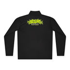 SOUR ENERGY Quarter-Zip with SOUR ENERGY logo, view 3