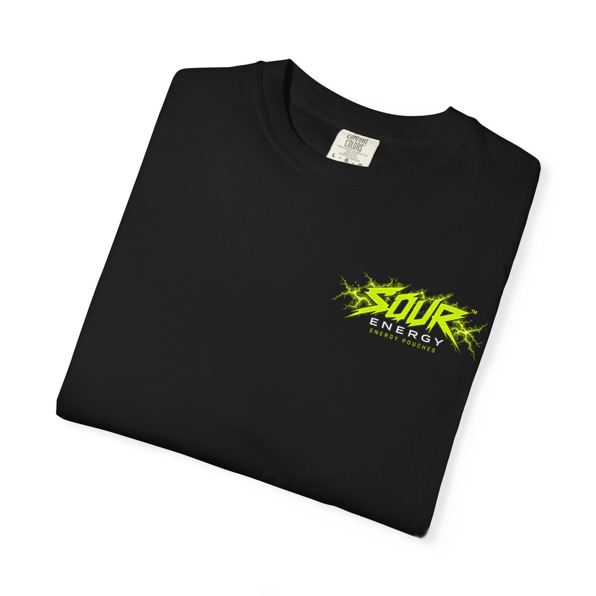 SOUR ENERGY Tee with SOUR ENERGY logo, view 5