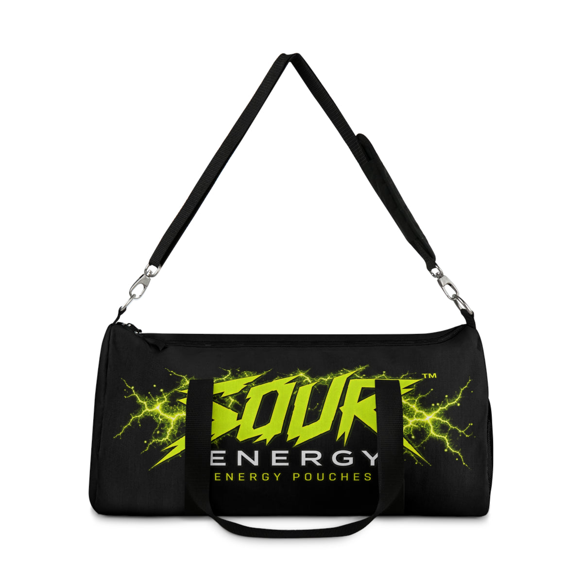 SOUR ENERGY Gym Bag with SOUR ENERGY logo, view 3